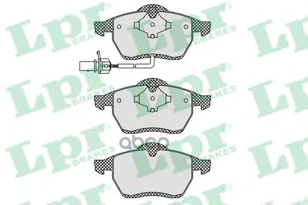 Колодки Тормозные Ford Galaxy 95-06/Vw Sharan 95-10 Передние Lpr 05p1238 Lpr арт. 05P1238