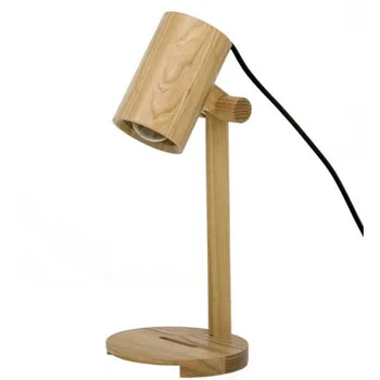 

Rojas Mobiliario - Flexo madera redondeado estilo nórdico