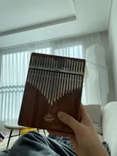 Musical-Instrument Accessories Piano-Gecko Thumb Wooden Hluru Kalimba 21-Key 17 