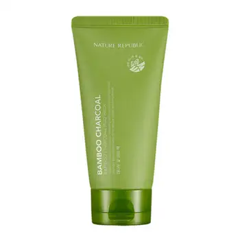 

Clay mask Nature Republic bamboo charcoal mud pack
