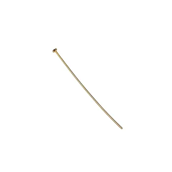 

Needle skewer bumper flat 41mm. Golden metal 0.6mm dia. [AC1468]