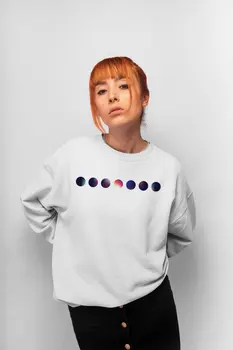 

Angemiel Wear Color Transition Flats Women Sweatshirts