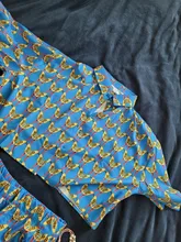 Klkxmyt-Conjunto de dos piezas para mujer, blusa holgada con estampado de moda de ala de murciélago, blusa recortada de manga corta para PLAYA + conjunto de pantalones cortos informales con cintura elástica