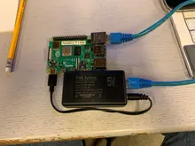 48V a 5V 3A rpi4 PoE activo divisor 12V impermeable Gigabit Micro USB tipo C poe para Raspberry Pi 4 4B IEEE802.3af/100/1000M