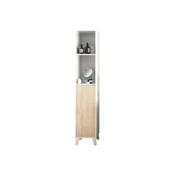 

Bathroom column Aekit Blancoaurora finish. Reversible door. Height adjustable shelves.