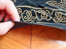 Mantel de cartas de Tarot constelaciones de 50x50cm, tela de terciopelo para adivinación, juegos de mesa, almohadilla para tarjetas de oráculo, runas, suministros de brujería