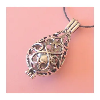 

Creatulote Caller Angel silver plated sterling 1ª with rattlesnake teardrop Draught's 35mm, drawstring, top 10 drives, charm