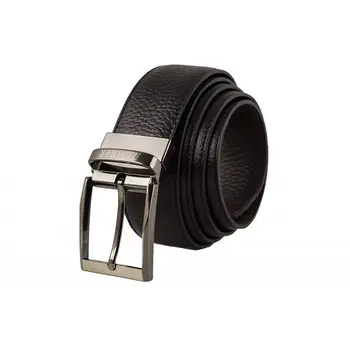 

Zerimar reversible belt buckle leather belt 3,5 cm wide