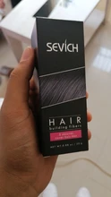 Etiqueta OEM de fibras de queratina para construcción de cabello, 10 colores en polvo, crecimiento espesante de cabello, tinte para cabello, SEVICH, 25g, Envío Gratis