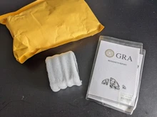 OEVAS Real 0,5-1 quilate D Color esmeralda, pendientes para las mujeres de calidad superior 100% de Plata de Ley 925 Plata brillante joyería de la boda