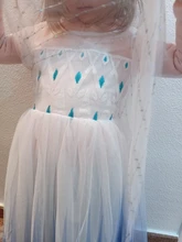 Nieve niñas vestido princesa disfraz de Halloween Carnaval de los niños vestido de vestidos infantiles para Niñas Ropa de tamaño 4-10 años