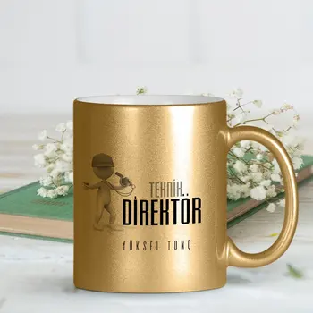 

Personalized Professional Coach Gold Gilded Mug Cup