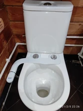 Bidet Sprayer Toilet-Seat Muslim Shower Ass Cleaning Water Fresh Double-Nozzle SOOSI