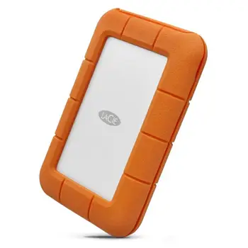 

LaCie Rugged USB-C external hard drive 5000 GB gray, yellow