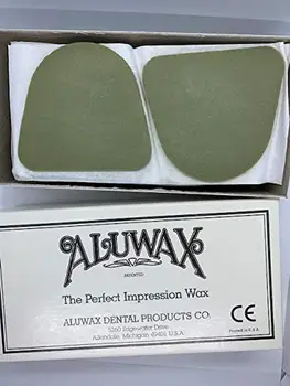 

Wax reinforced with dust from aluminum Aluwax Bite and Impression Wax "D" Waxed cloth Forms (telada)