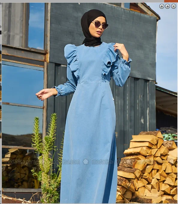 Robe Jeans Hijab