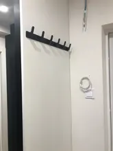 Coat-Rack Hook-Rail Towel Wall-Mounted Bathroom Robes Metal ROVOGO 6 with 3/4/5/6-hooks