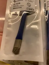 SUNSHINE-cepillo seguro para SS-022B, cepillo de limpieza antiestático para placas base PCB, Kit de herramientas de reparación de teléfonos móviles, doble cabezal