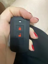 De silicona remoto caso clave Fob de la piel de la cubierta de la manga de la chaqueta para Mitsubishi L200 ASX Outlander Eclipse Cruz Pajero Sport Lancer