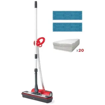 

POLTI Moppy Extra Dust steam Mop wireless multi-surface-1500 W-Tank 0.7 L-network