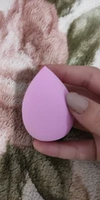 Esponja de maquillaje con gota de agua, esponja cosmética profesional para base de maquillaje, corrector, crema, licuadora, esponja de agua suave, venta al por mayor