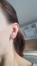 CANNER-Pendientes de plata de ley 925 auténtica para mujer, Mini Pendientes de tuerca de cuatro garras, Diamante de circonita, joyería Coreana de oro