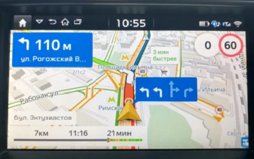 KIA Stinger 2017 2020 обновление Android для оригинальной магнитолы через SD карту. Навигация