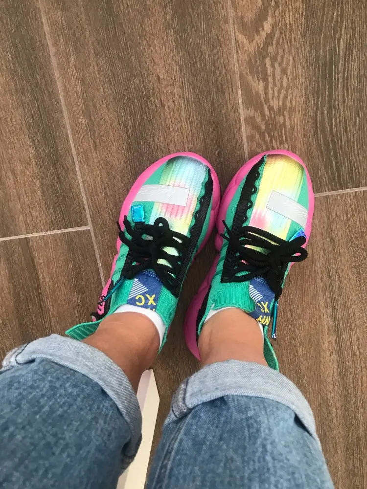 Breathable Chunky Sneakers for Girls - Summer 2020 photo review