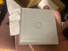 Glass-Panel Switch Power-Sensor Wall Crystal Livolo Eu Led-Backlight 2-Gang Standard