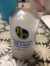 Desodorante de cristal de 60g para hombres y mujeres, palo de alumbre, eliminador de olor de axila corporal, antitranspirante, palo desodorante indefinido