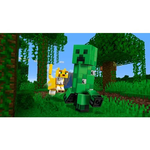 LEGO®Minecraft™BigFig Creeper™And The Ocelot 184 piece adventure leisure hobby gift realistic toy lego osela bigfig creeper LEGO®Minecraft™BigFig Creeper™And The Ocelot 184 piece adventure leisure hobby gift realistic toy lego osela bigfig creeper
