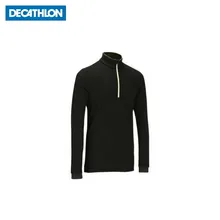 ТЕРМОБЕЛЬЕ МУЖСКОЕ ВЕРХ С КОРОТКОЙ МОЛНИЕЙ XС S 100. WEDZE Decathlon