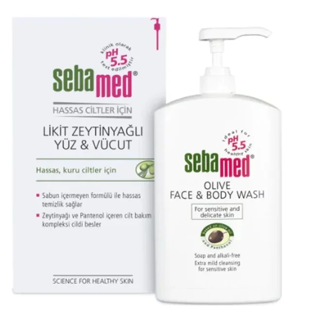 

Sebamed Olive Oil Facial and Body Cleanning Cleaner-1000 ml 437740854