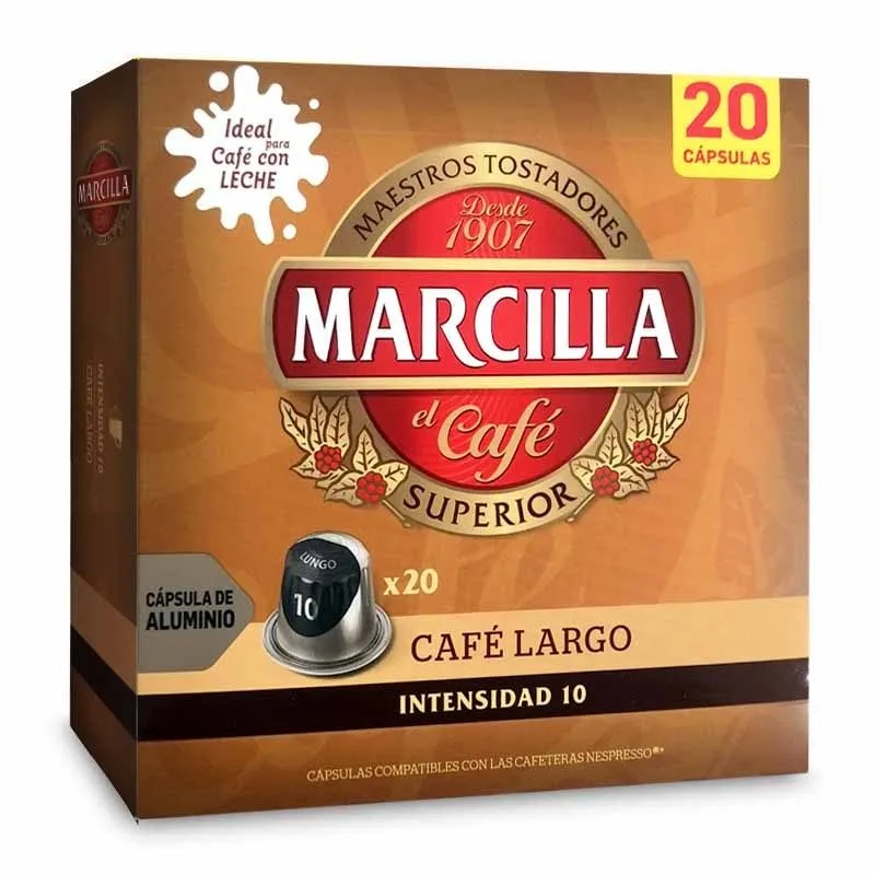 Coffee long Martilla 20 Nespresso compatible aluminium capsules