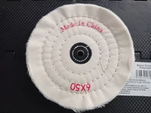 1 ud. RUEDA pulidora de 150mm rueda pulidora de algodón rueda pulidora oro plata joyería espejo rueda pulidora