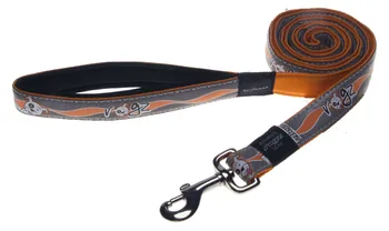 

Rogz leash lengthened for dogs large and gray-orange 1,8 m