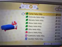 Sanrioed-Juego de tarjetas de S1-S6 completo, lote de 6 tarjetas de Animal Crossing Sanrioed Amxxbo, Ntag215 Tag, NFC, para NS Switch de felpa