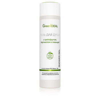 

Shower gel with грейпфрутом, бергамотом and lavender (natural, бессульфатный)