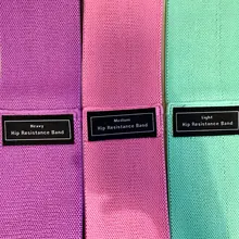 Conjunto de Bandas de resistencia para entrenamiento, banda deportiva de goma elástica para glúteos, equipo de Fitness para Yoga, entrenamiento de gimnasia, Bandas elásticas de tela