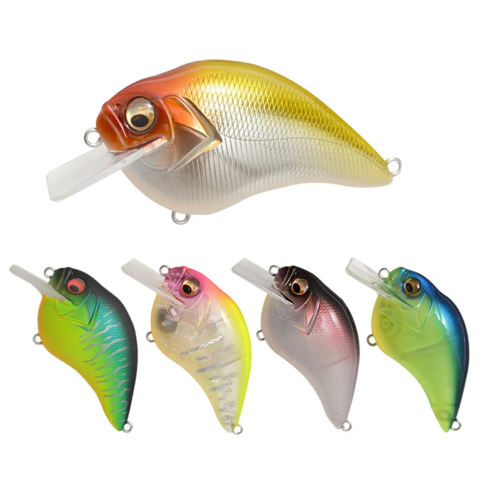 

5pcs 6.5cm16g Wobblers Fishing Lure Big Crankbait Bionic Bait Hard Bait Wobbler Carp Striped bass Fishing Trout Lure Tackle