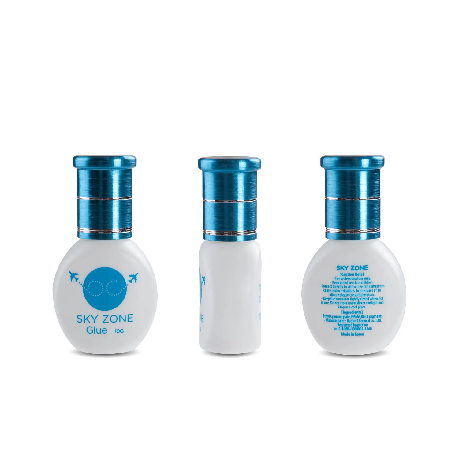 10Ml Lem Ekstensi Bulu Mata Zona Langit Korea MSDS Lem Bulu Mata