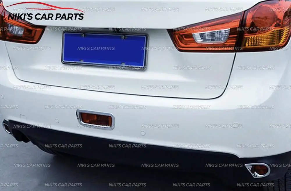 Накладки на задние противотуманные фары для Mitsubishi ASX/Outlander Sport 2013 2017 ABS пластик 1