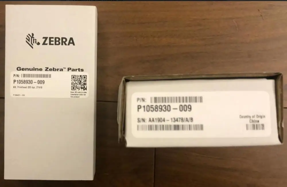 Новая Оригинальная печатающая головка для Zebra ZT410 203 точек/дюйм термопечатающая