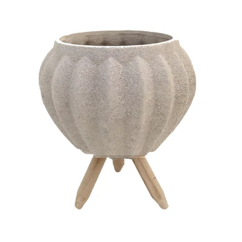 

Ayaklı Dekoratif Seramik Saksı (14,5X25 CM)