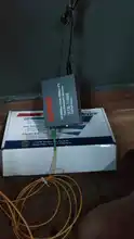 NetLINK-Convertidor de medios ópticos HTB-1100S A/B, 25KM, Puerto SC, RJ45, adaptable, 10/100Mbps, WDM de fibra única de modo único