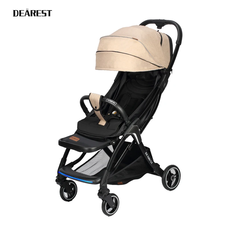 

Dearest A8L High quality baby stroller Automatic fold baby stroller Aluminum alloy frame 2019