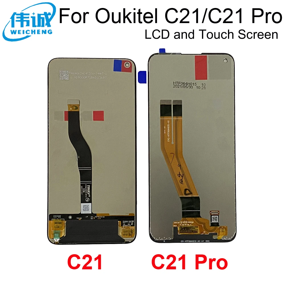 

Original Display For Oukitel C21 LCD Display Touch Screen Digitizer Glass Panel Assembly For Oukitel C21 Pro Display LCD