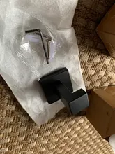 Toilet-Paper-Holder Towel-Bar Bathroom-Hardware-Set Black Robe Hook ELLEN EL990S Matte