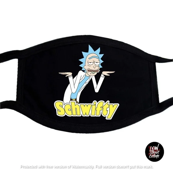 Rick and Morty Mask Аксессуары и Нижнее Белье| |