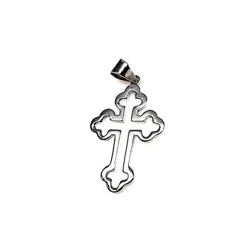 

Cross Sterling Silver 925m 30mm openwork [AA8082]